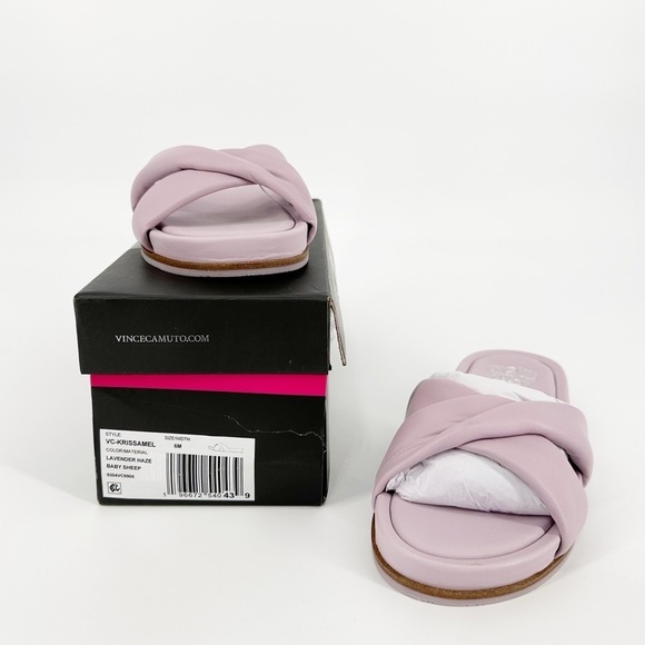NWT VINCE CAMUTO Krissamel Slide Lavender Haze Size 6 - Picture 2 of 6
